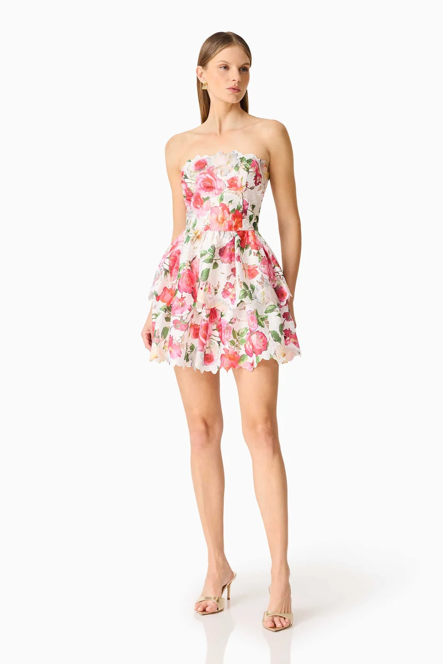 Elliatt Roselle Strapless Mini - Image 5
