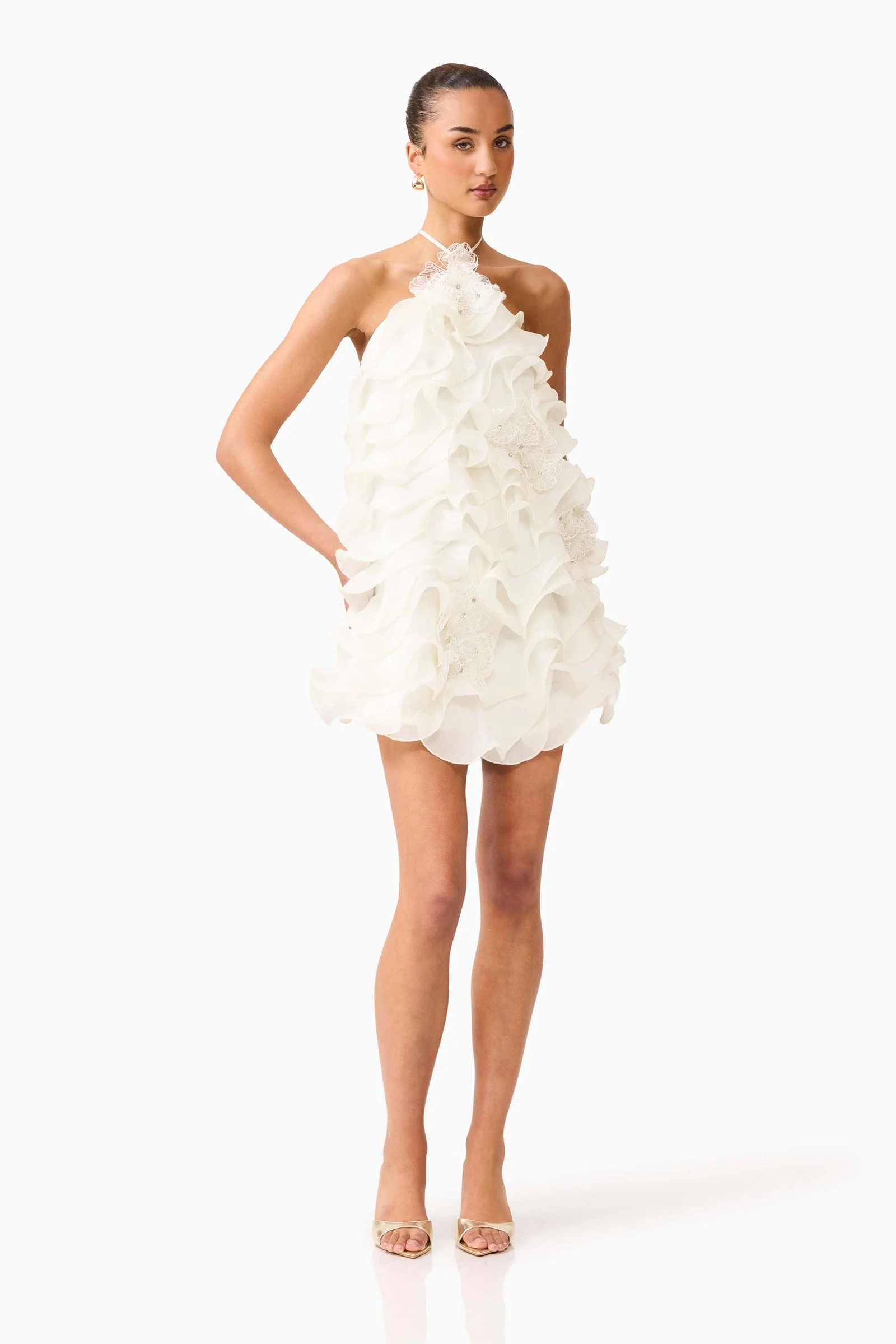 Elliatt Yvette Ruffle Mini Dress - Image 5